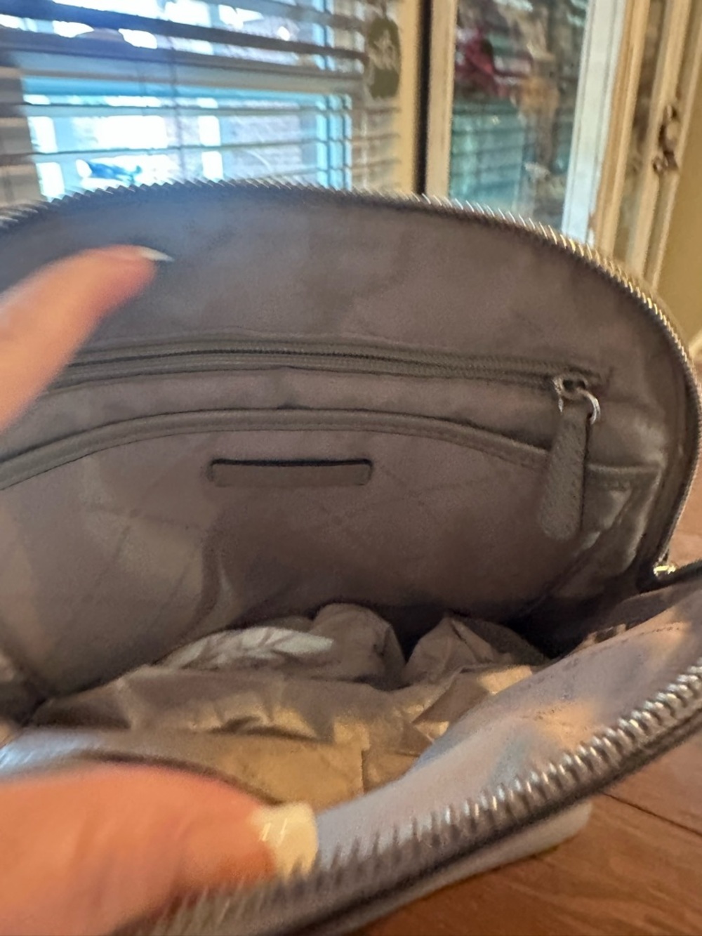 Michael Kors Small Saffiano Backpack in Taupe - Picture 2 of 6